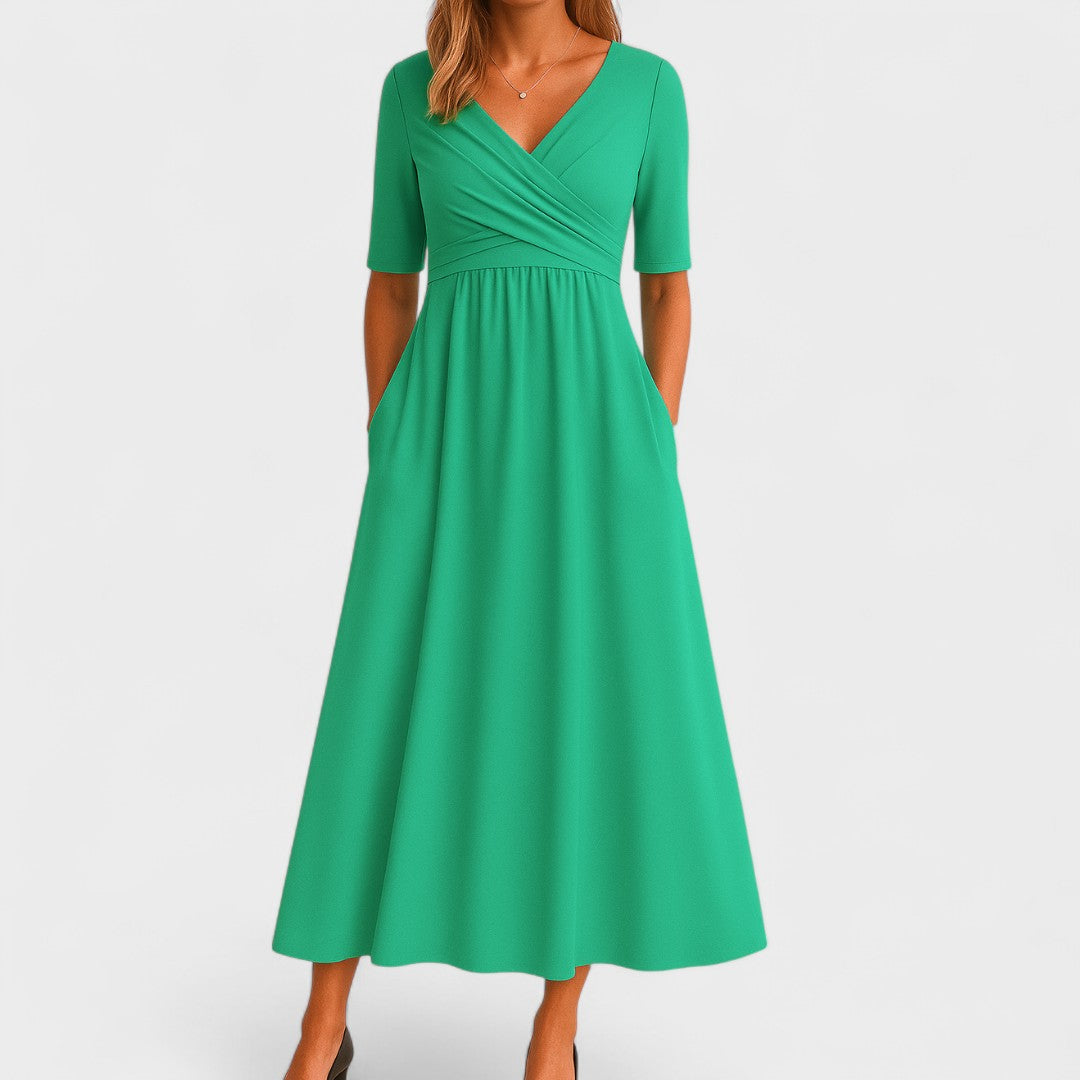 Alegra - Elegant Midi Dress