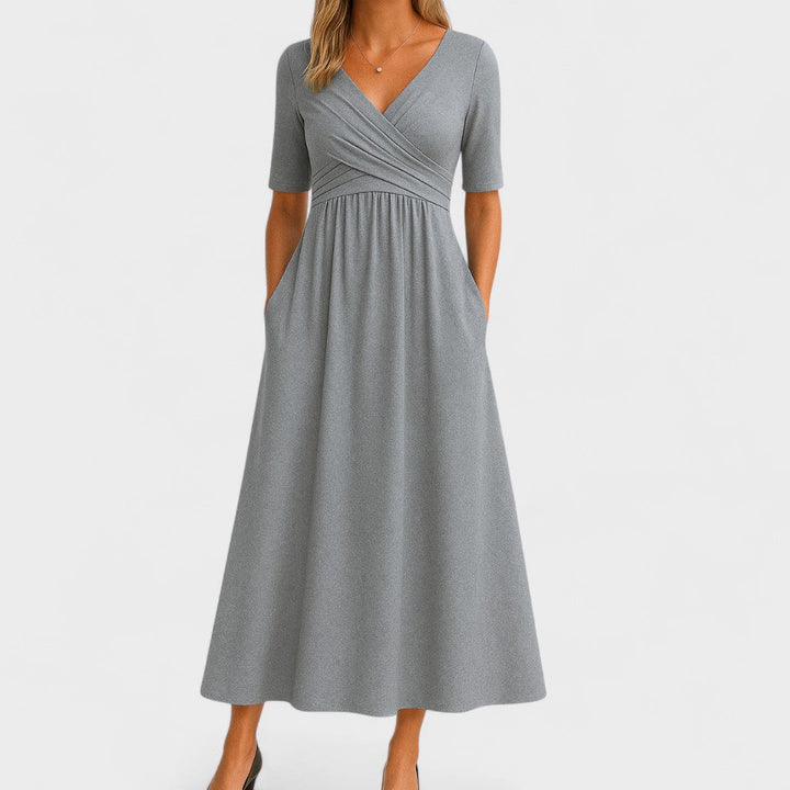 Alegra - Elegant Midi Dress