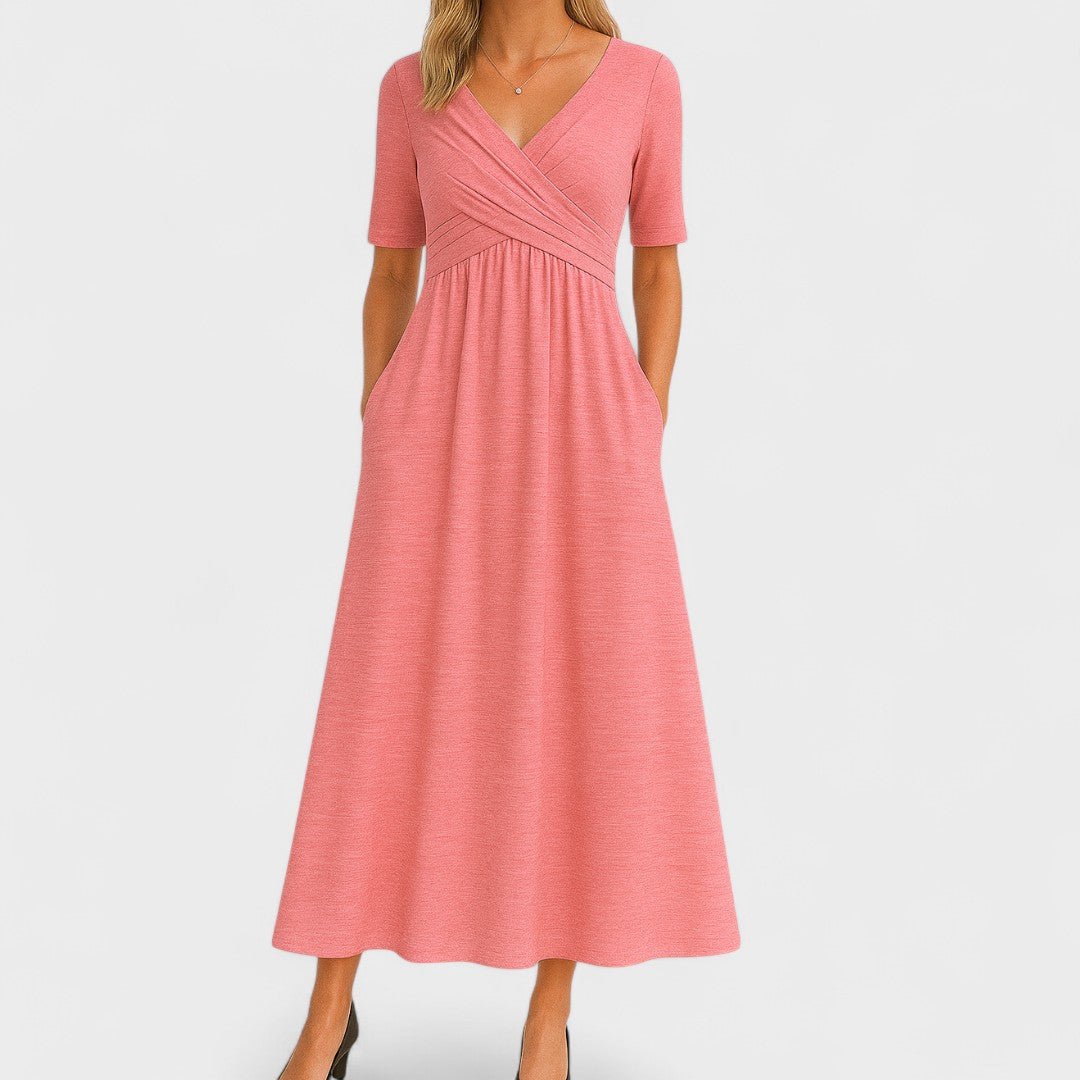 Alegra - Elegant Midi Dress