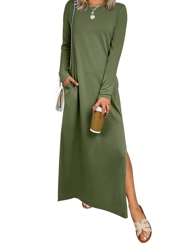 Grace Split Maxi Dress