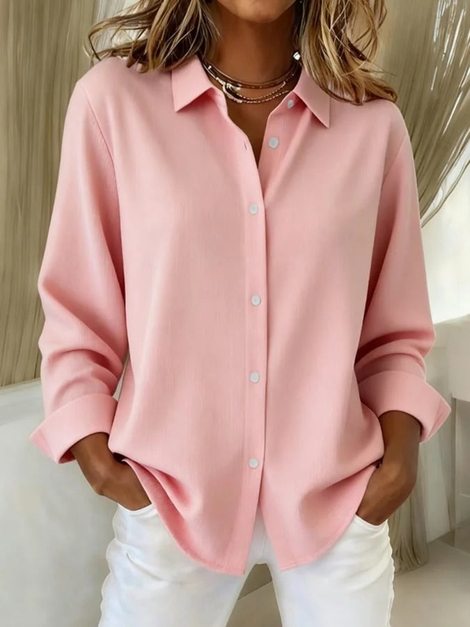 Ginevra - Classic Collared Blouse