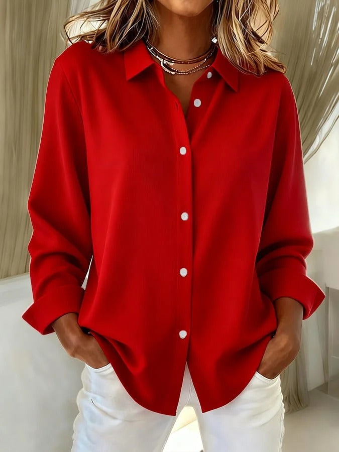 Ginevra - Classic Collared Blouse