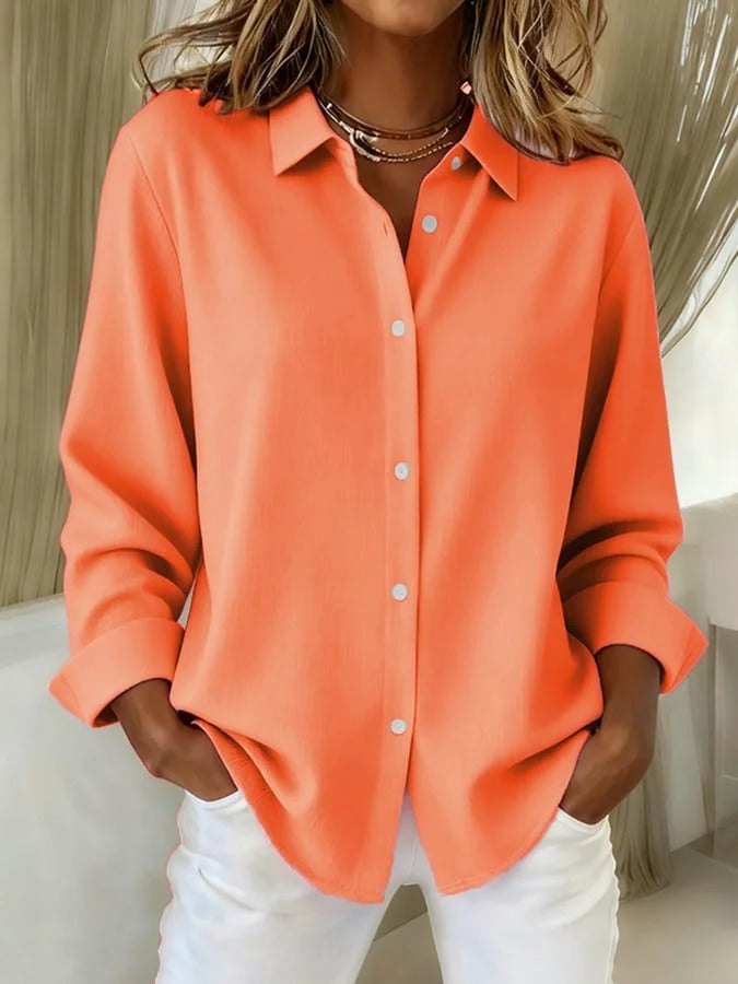 Ginevra - Classic Collared Blouse