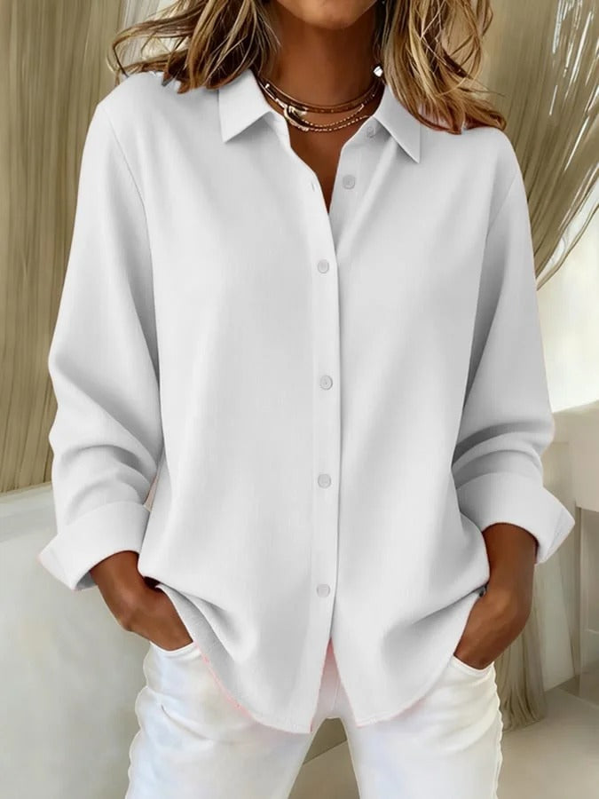 Ginevra - Classic Collared Blouse