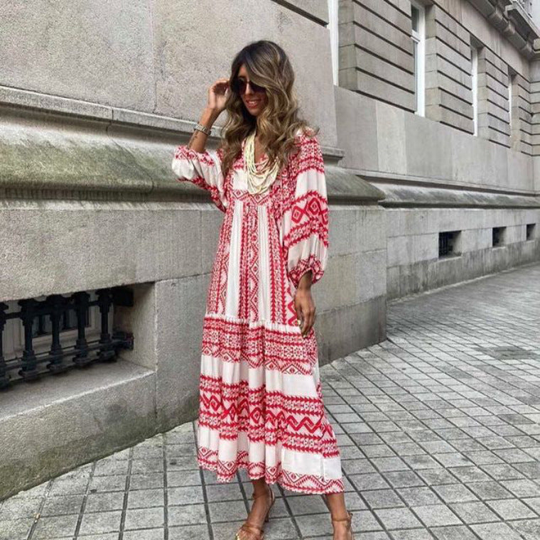 Ziva - Bohemian Maxi Dress