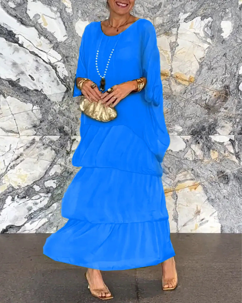 Natalia - Chiffon Wrap Dress