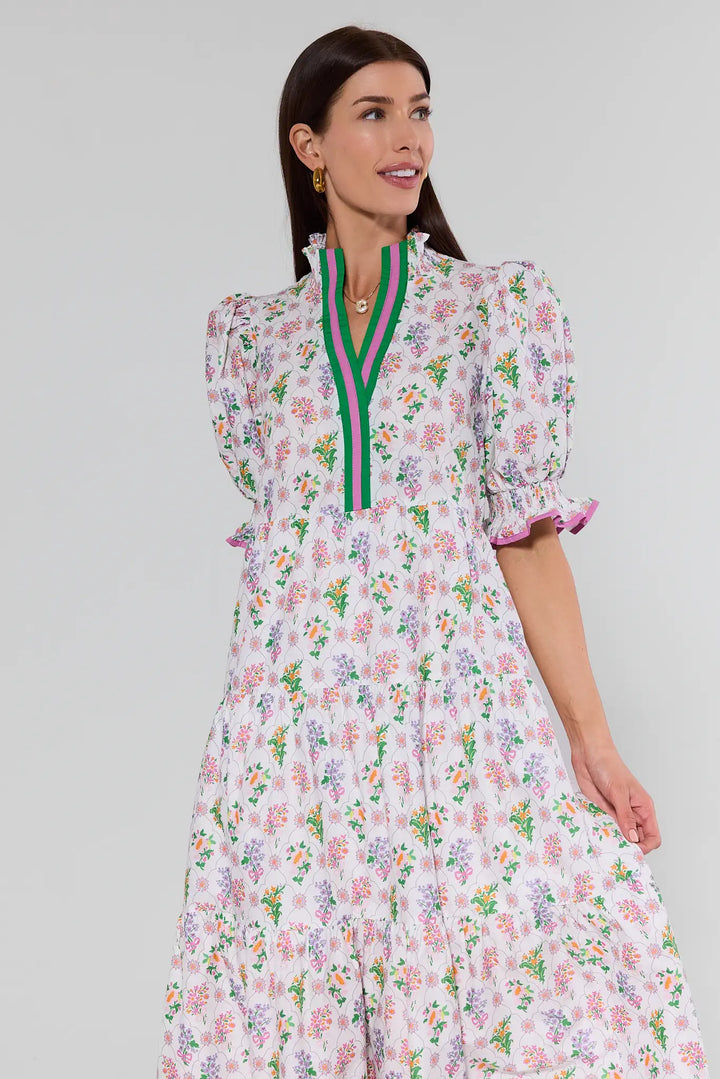 Maya™ Soft Blossom Floral Maxi Dress