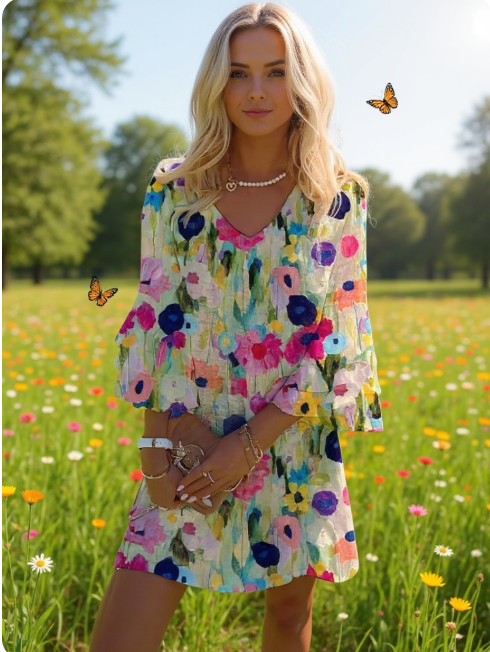 Mia| Elegant Mini Dress