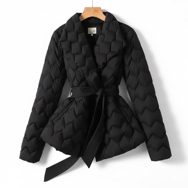 Sienna Quilted Wrap Coat