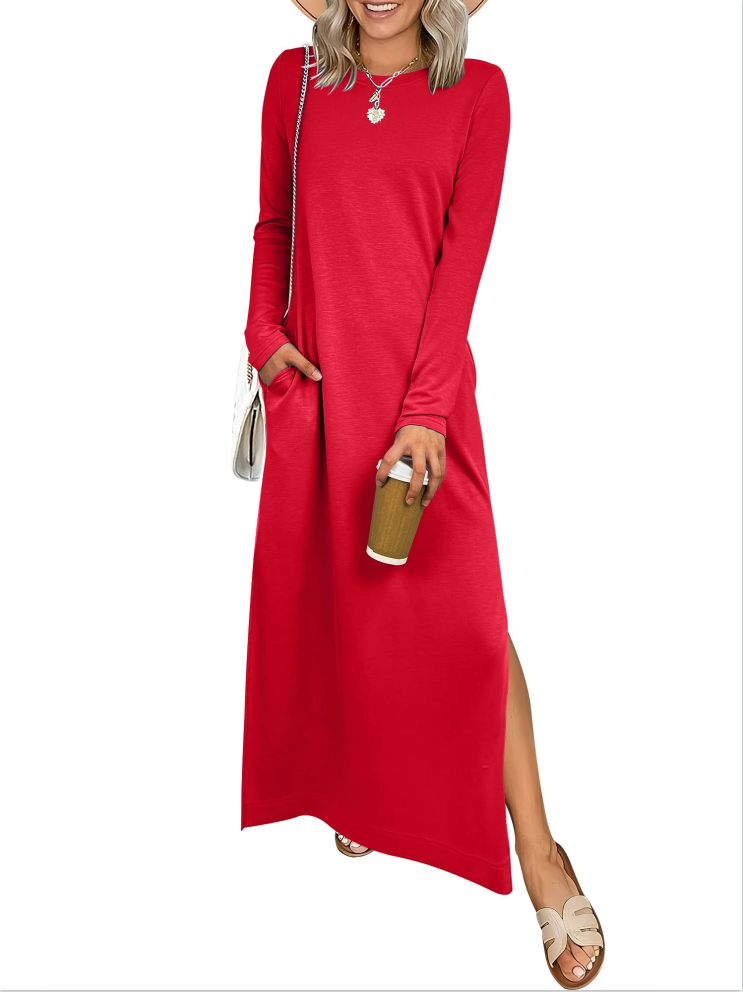 Grace Split Maxi Dress