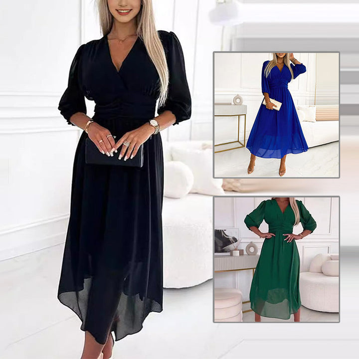 Antonella - Classic Draped Front Dress