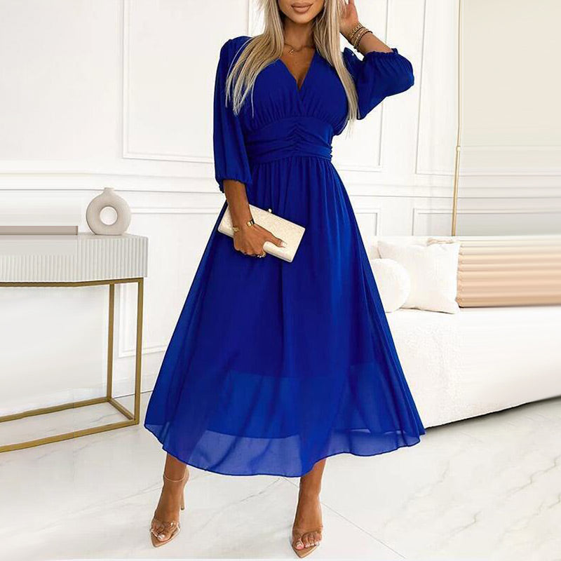 Antonella - Classic Draped Front Dress